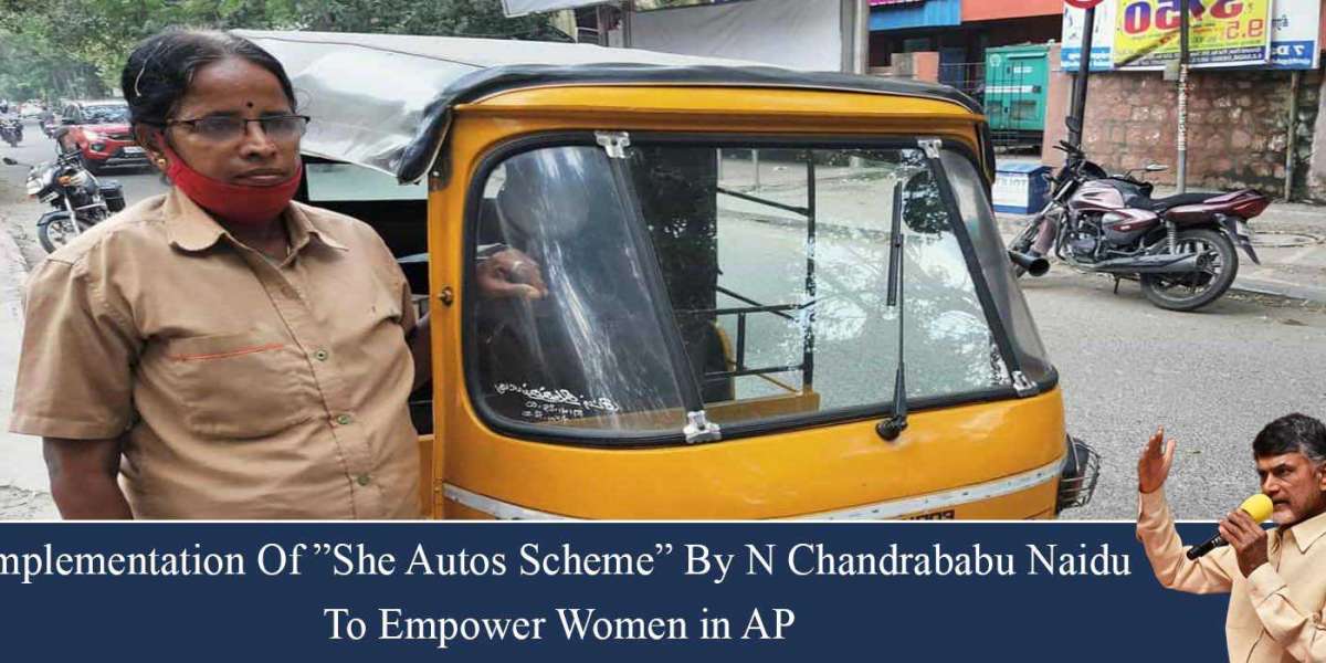 Implementation Of ”She Autos Scheme” By N Chandrababu Naidu To Empower Women in AP