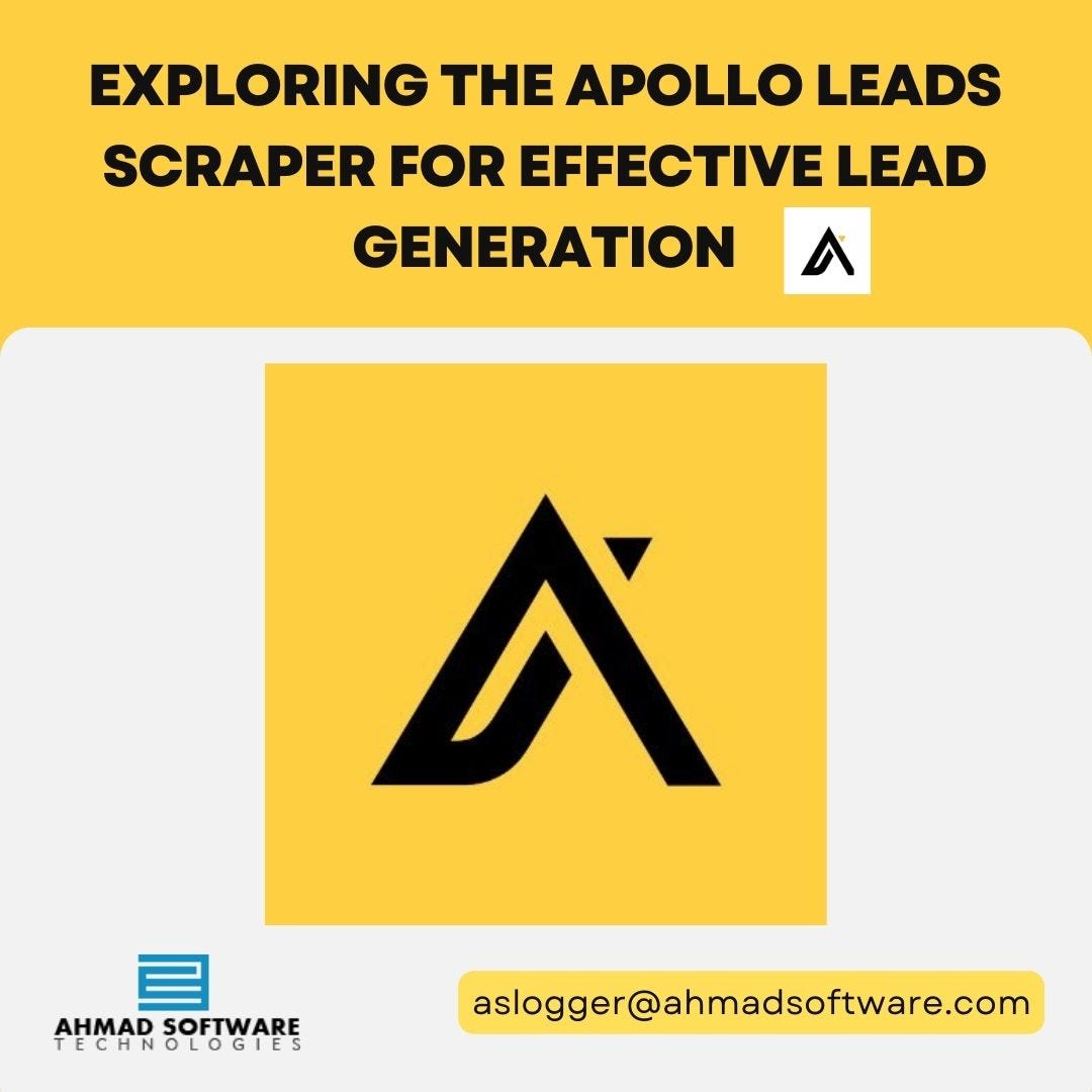 What Is The Best Appolo.io Leads Scraper? | by Max William | Jul, 2023 | Medium