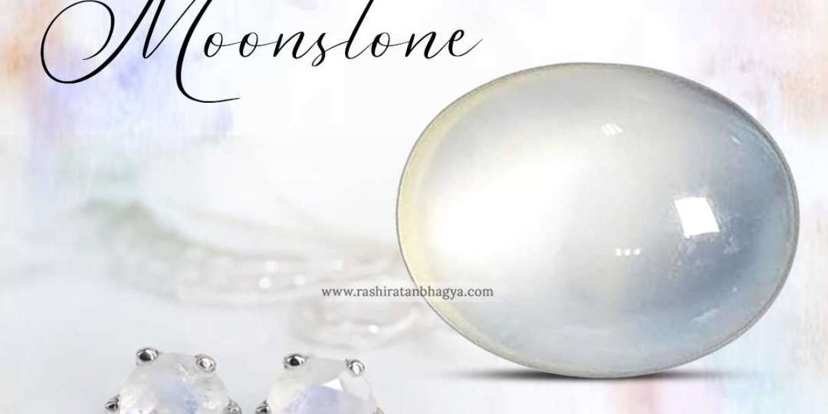 Natural Moon Stone From RashiRatanBhagya at wholesale Price