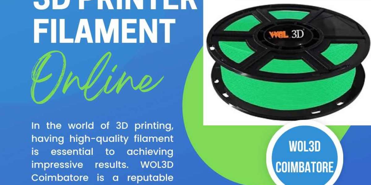 Get the Best 3D Printer Filament Online - Shop Now at WOL3D Coimbatore