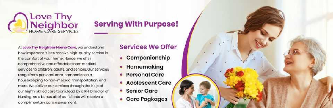 Love Thy Neighbor Home Care Services Cover Image