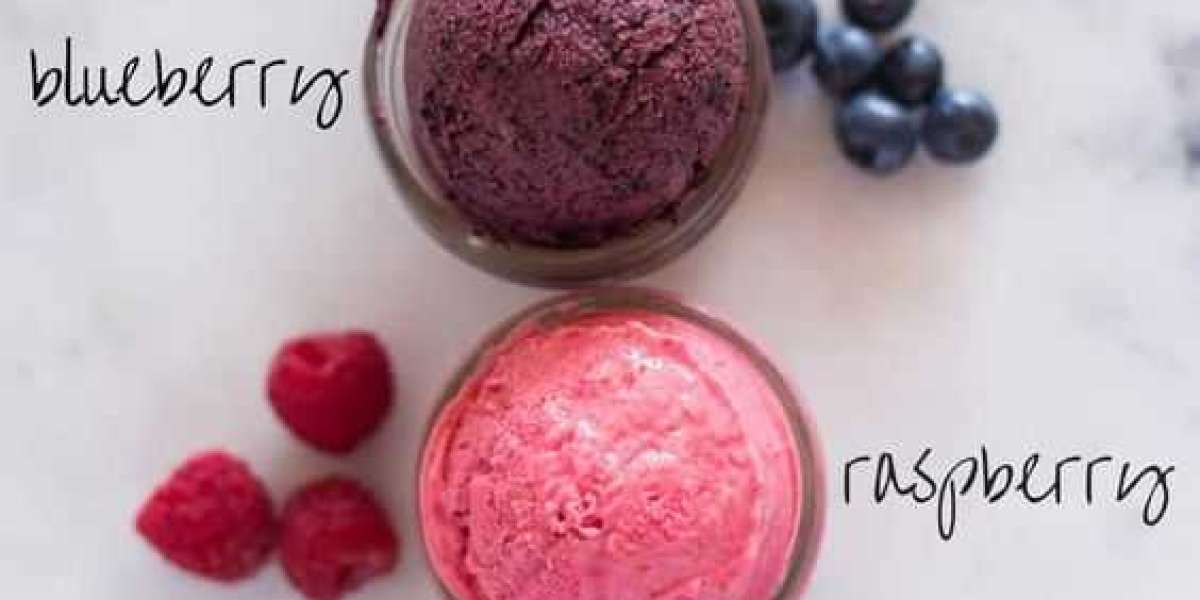 How to use instant fruit powder to make the ice cream?
