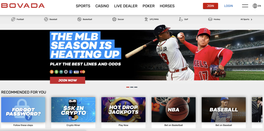 Bovada Login | Log In To Account