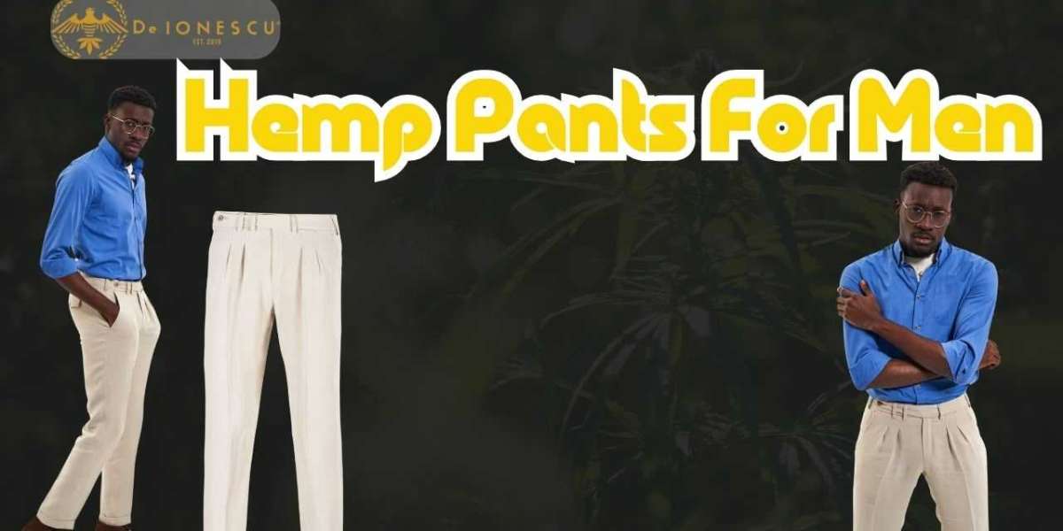 Hemp Pants for Men: A Sustainable Style Choice