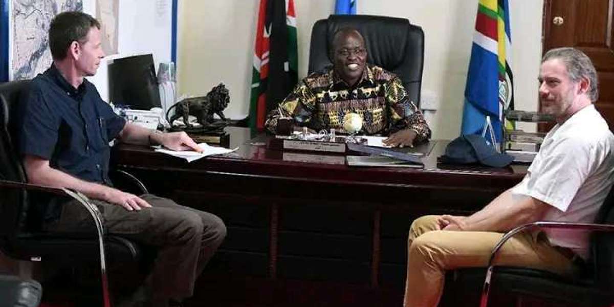 Governor Lomorukai Meets French Ambassador to Kenya