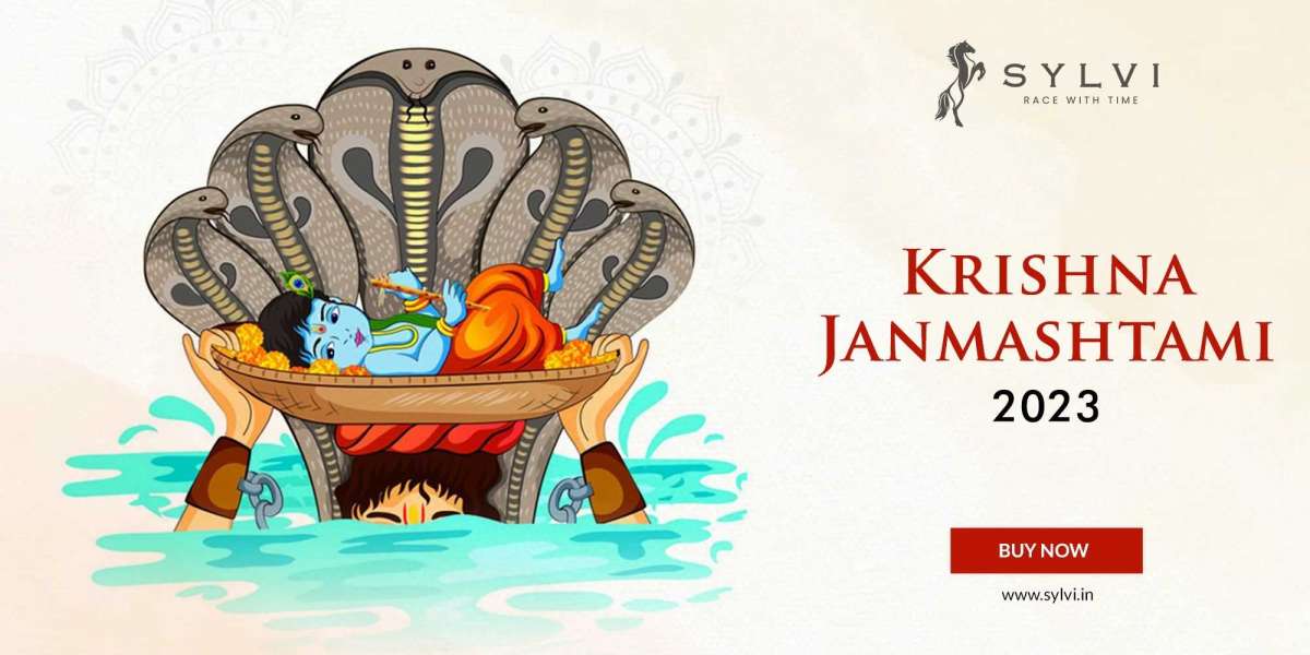 Celebrate Krishna Janmashtami 2023 with Sylvi Watches