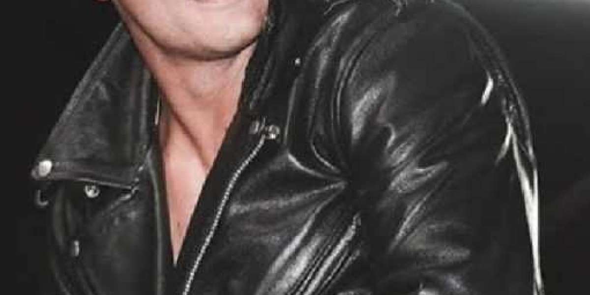 WWE Cody Rhodes US Flag Leather Black Jacket