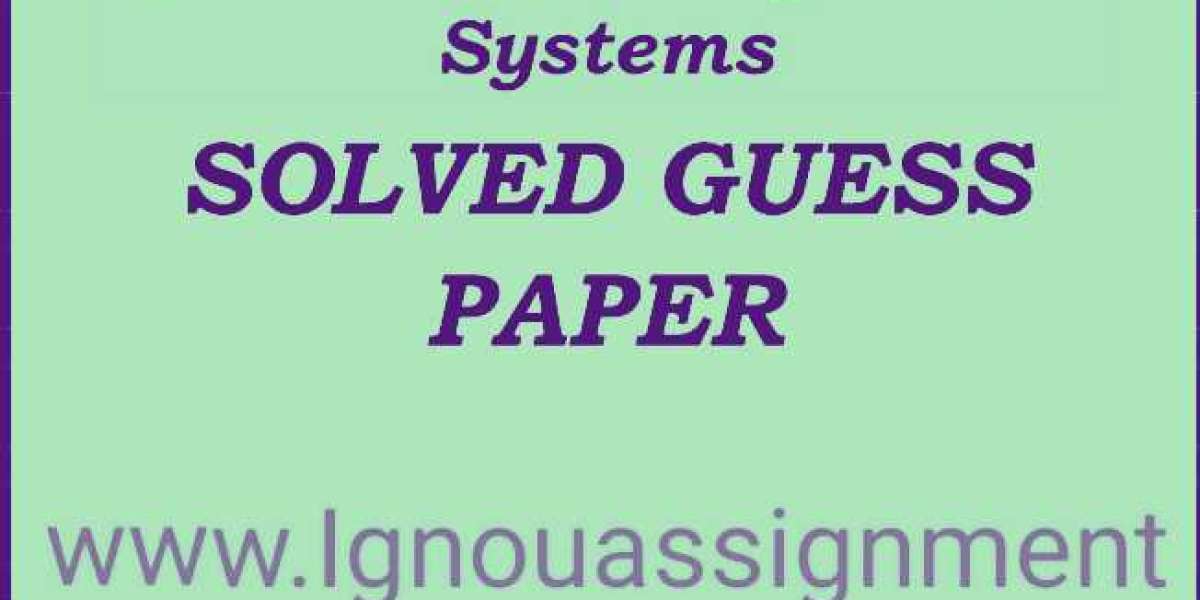 All new IGNOU Guess Paper available