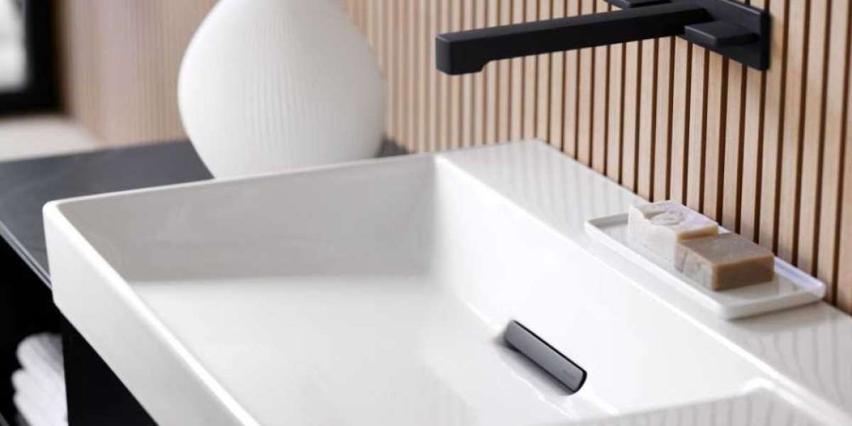 What are the Geberit washbasin faucets and features in the Bajaj world?