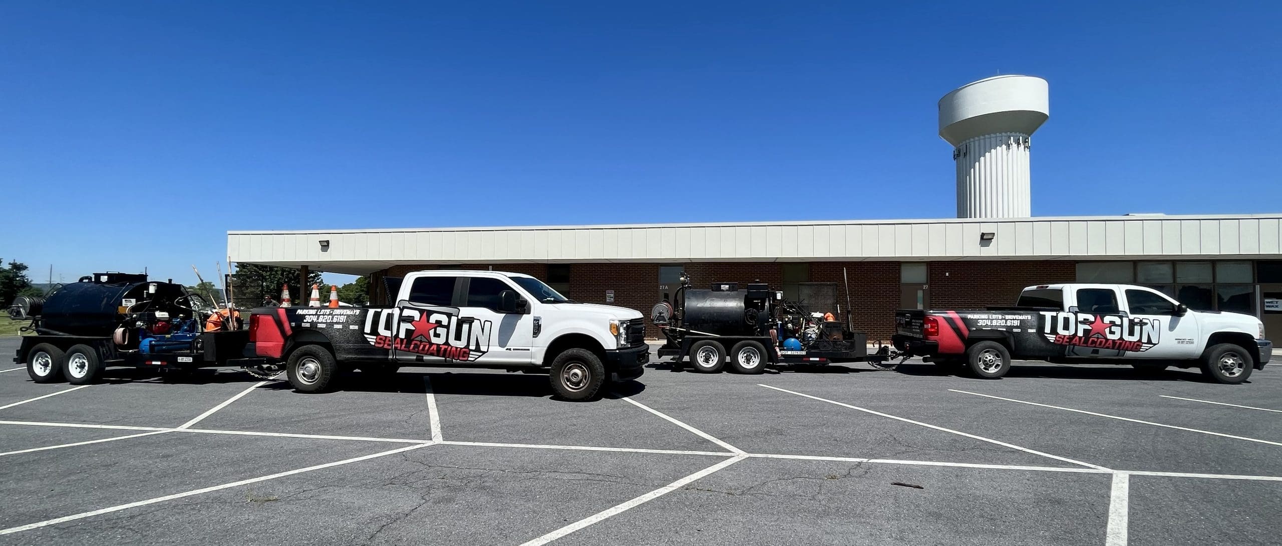 Commercial Sealcoating Services Martinsburg - Top Gun Sealcoating