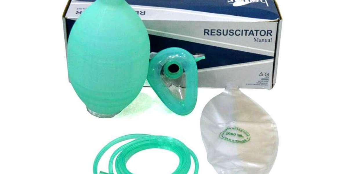 Breathing Life Back: Silicone Resuscitator Ambu Bag