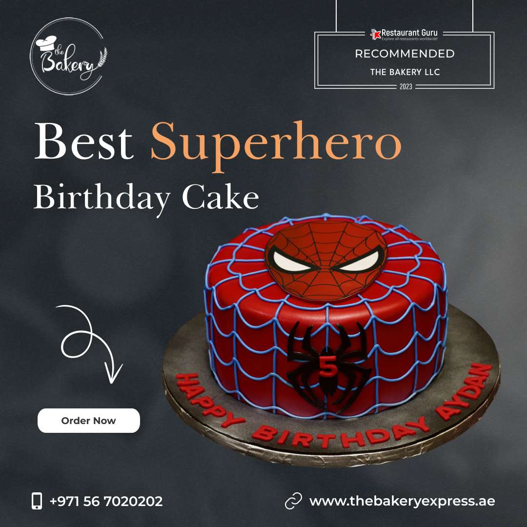 Few important points about Superhero Birthday Cake..