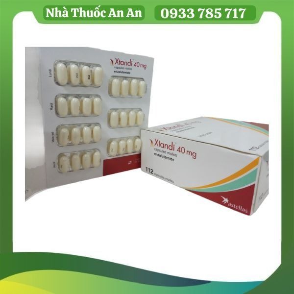 Thuốc Xtandi 40mg điều trị ung thư tuyến tiền liệt giá bán?