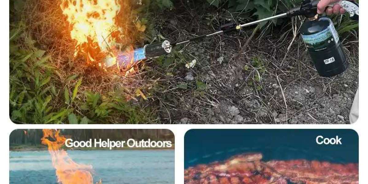HOW TO BURN WEEDS WITH PROPANE TORCH GF8016