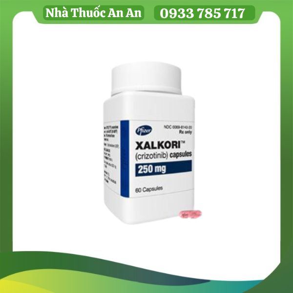 Thuốc Xalkori 250mg Điều trị ung thư phổi không tế bào nhỏ 