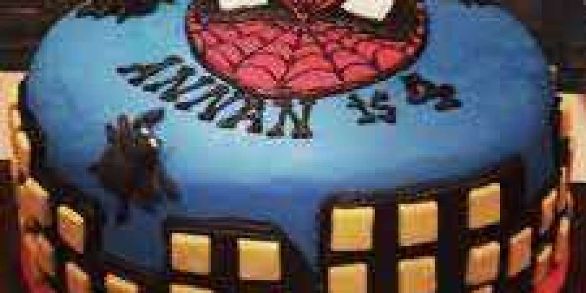 Spiderman cake.
