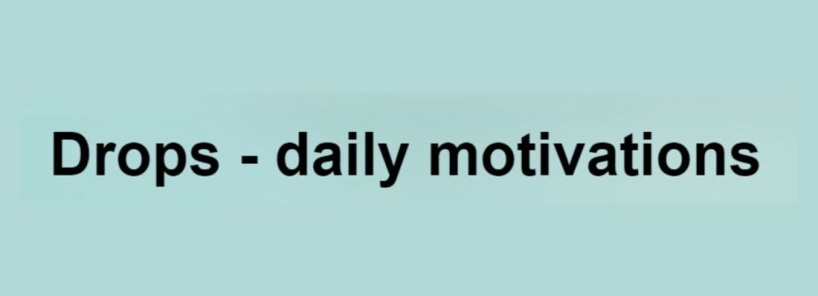 Drops daily motivations app Cover Image