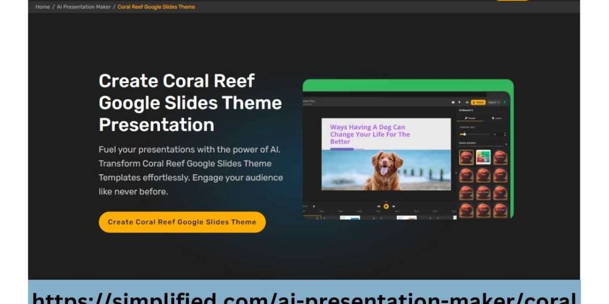 Coral Reef Google Slides Theme