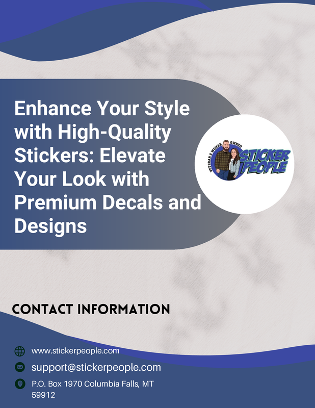 Enhance Your Style with High Quality Stickers Elevate Your Look with Premium Decals and Designs — Postimages