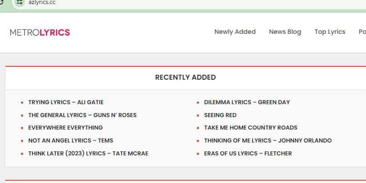 Top 6 free lyrics website