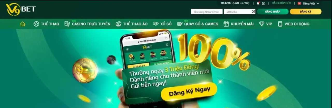 V9BET Link vào nhà cái V9bet mới nhất không bị chặn Cover Image