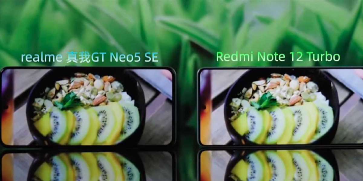 So sanh quay phim Realme GT Neo 5 SE va Redmi Note 12 Turbo