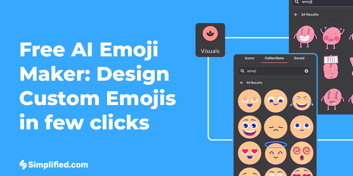 Free AI Emoji Maker: Design Custom Emojis in few clicks