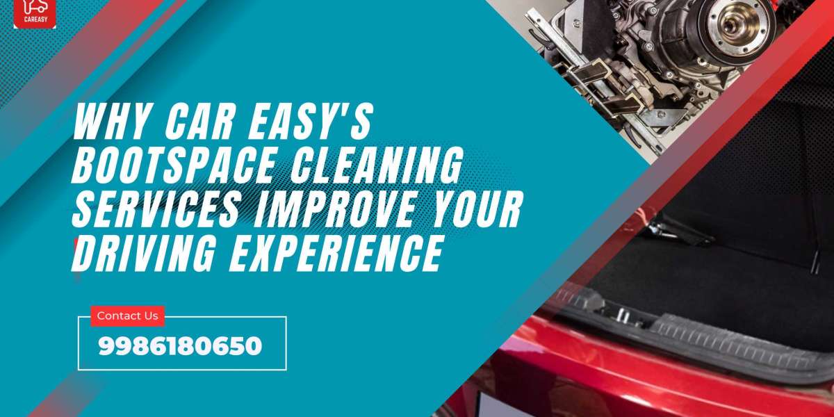 Why Car Easy Bootspace Cleaning Services Improve Your Driving Experience