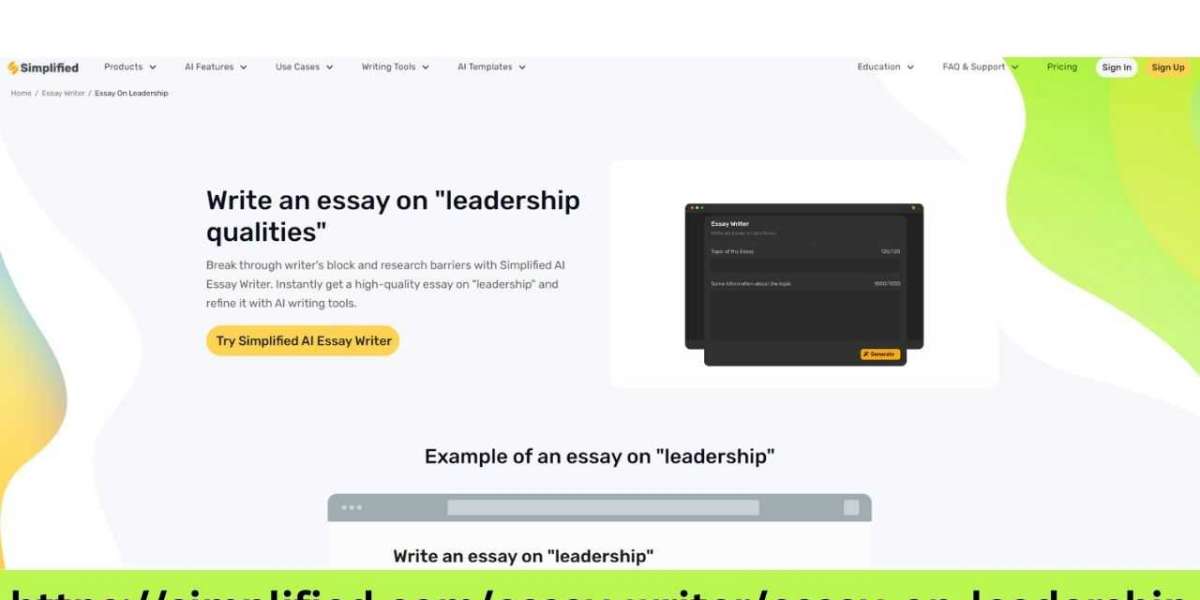 Leadership Essay Writer