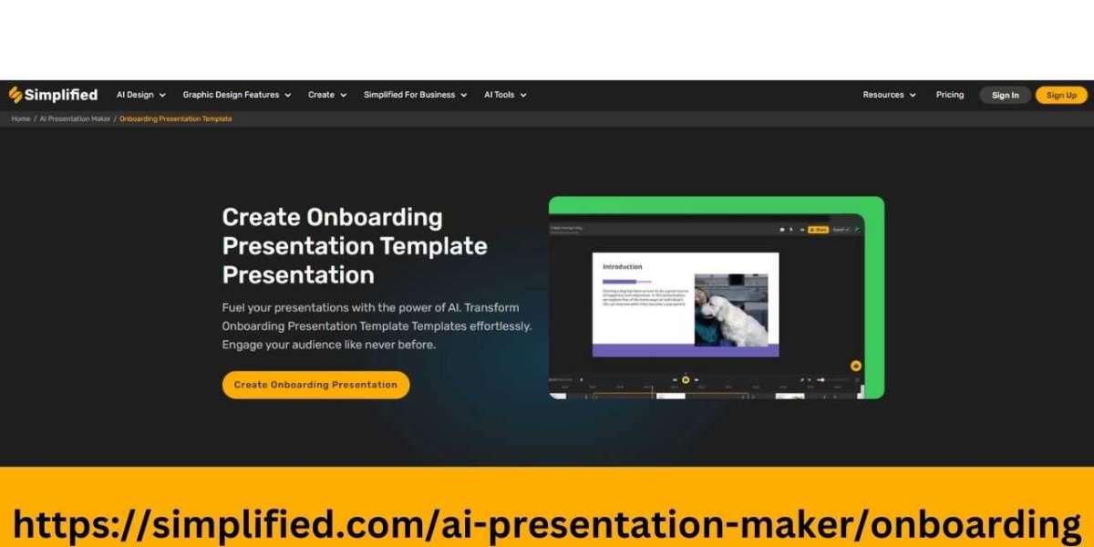 Onboarding Presentation Template