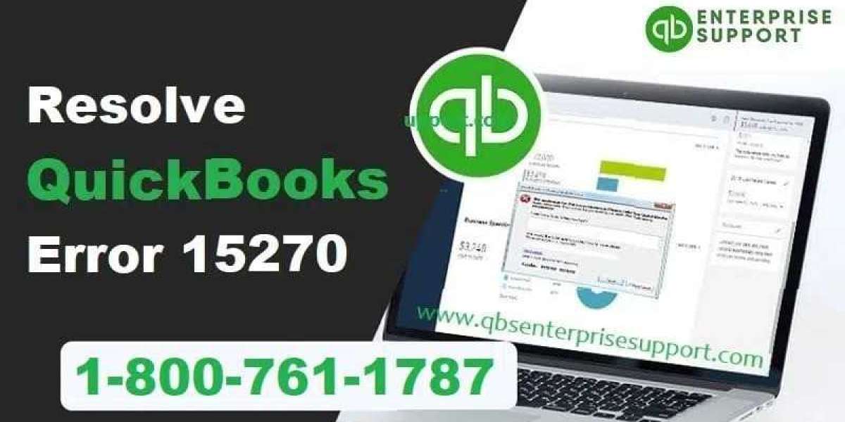 QuickBooks Error 15270 - How to Fix It? [Updated Methods]