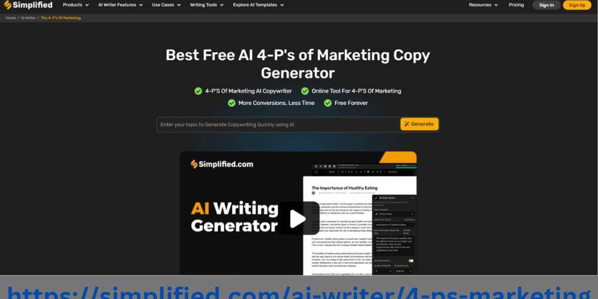 4 ps marketing copy generator