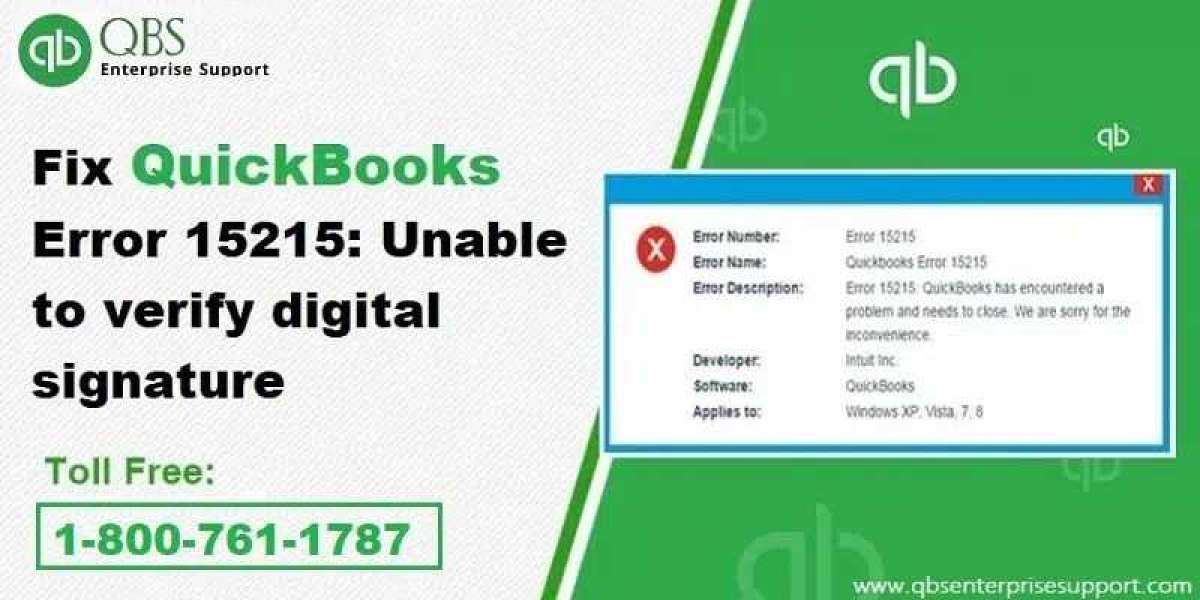 Rectify QuickBooks error 15215 causing update interruptions