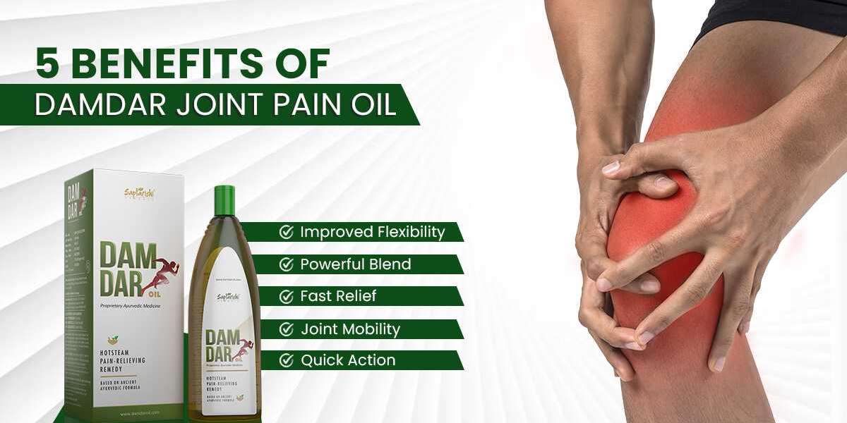 5 Benefits of Damdar Joint Pain Oil and Knee Pain Oil
