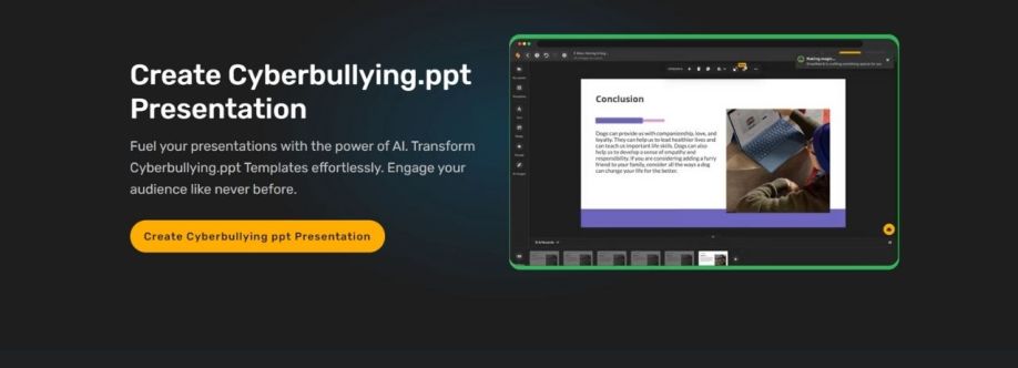 Cyberbullying ppt Cover Image