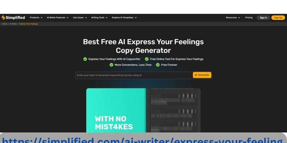 Express your feeling copy generator