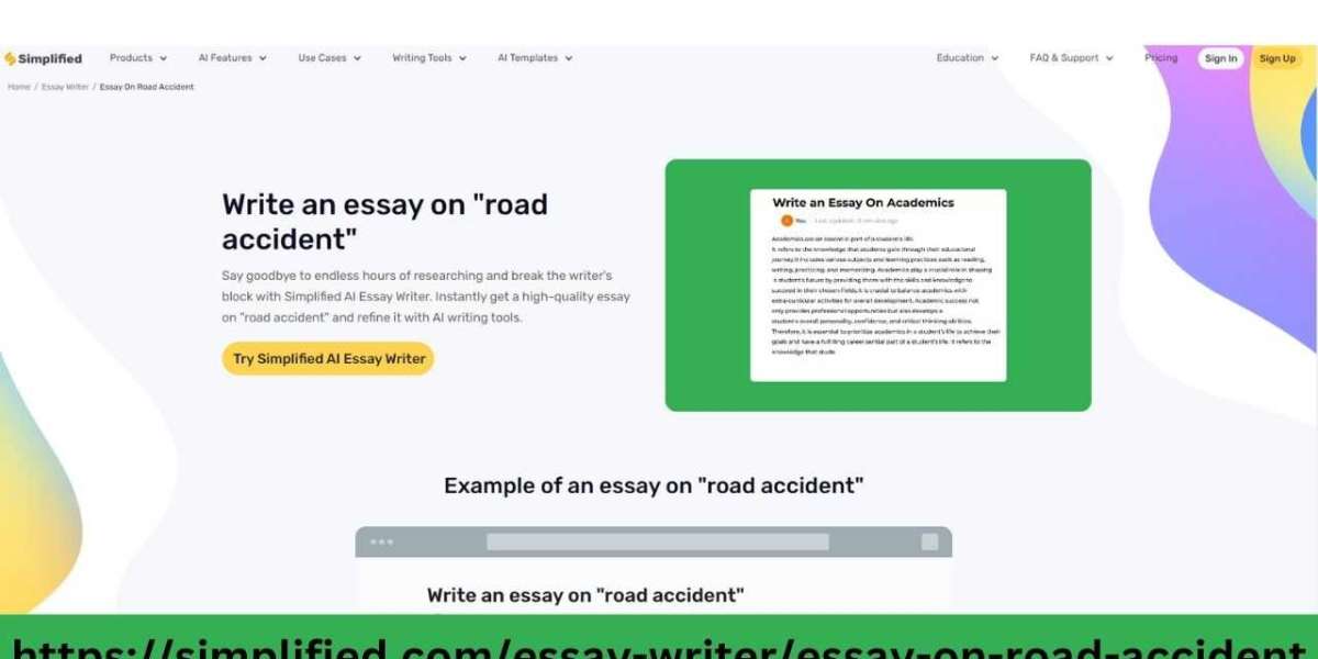 Road Accident Essay Writer