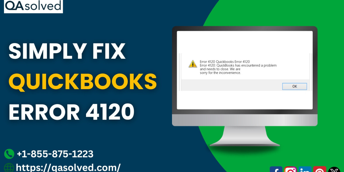 Simply Fix QuickBooks Error 4120