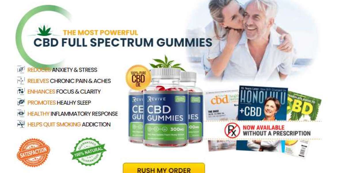 Revive CBD Gummies: Solution for Stress and Depression Who May Use? 2024 Price In USA