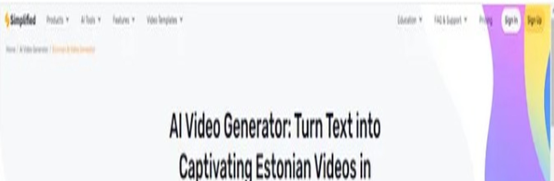 Ai Estonian Video Generator Cover Image