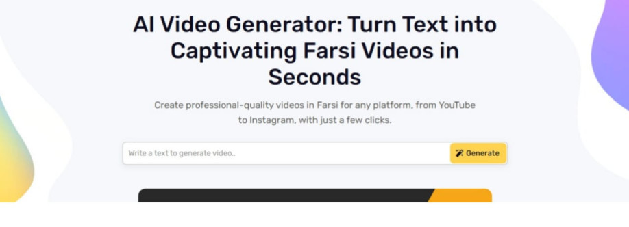 Ai Farsi Video Generator Cover Image