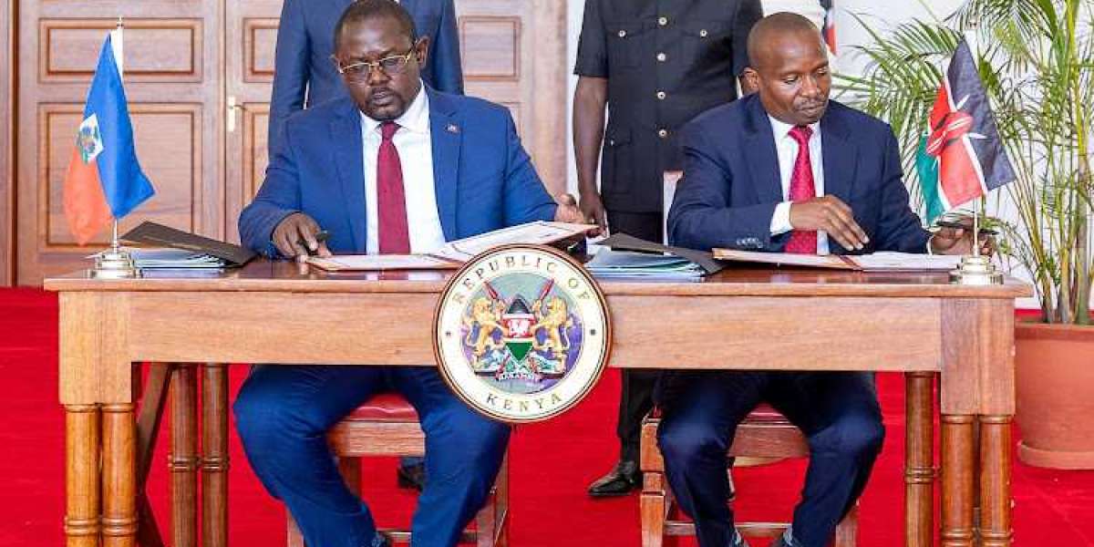 HAITI SIGN THE DEAL IN KENYA