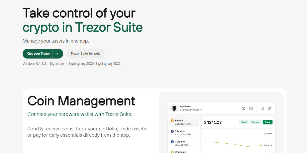 A Convenient Way To Send And Receive Crypto in Trezor Wallet