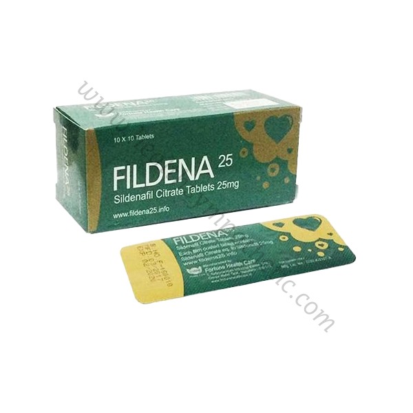 Fildena 25 mg | Best Solution for ED | Special Information