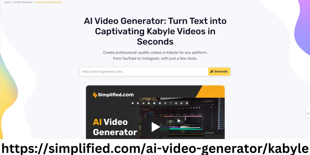 Elevate Kabyle Narratives: Ai Kabyle Video Generator by Simplified - Free Online Experience