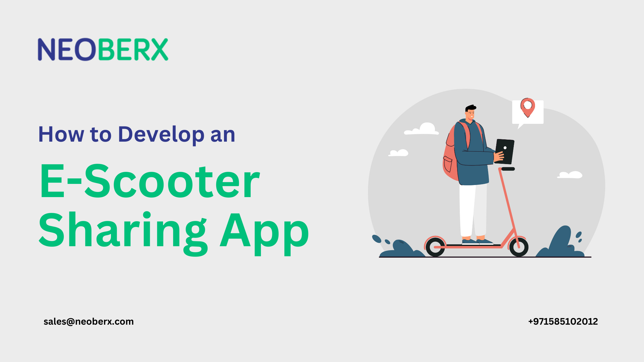 A Guide to E-Scooter Sharing App Features & Development Costs
