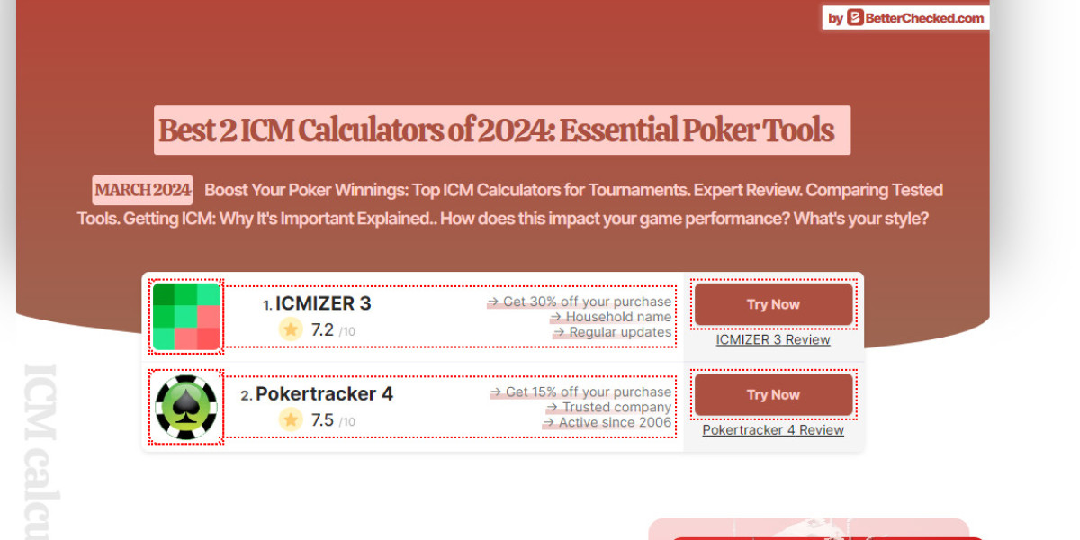 Unveiling the Top 2 ICM Calculators of 2024: Your Essential Poker Arsenal | BetterChecked Reviews