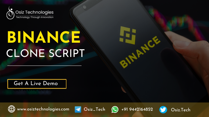 Binance Clone Script - Osiz Technologies