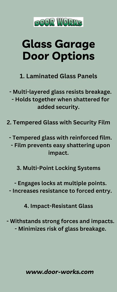 Glass Garage Door Options | Elevate your home security with … | Flickr