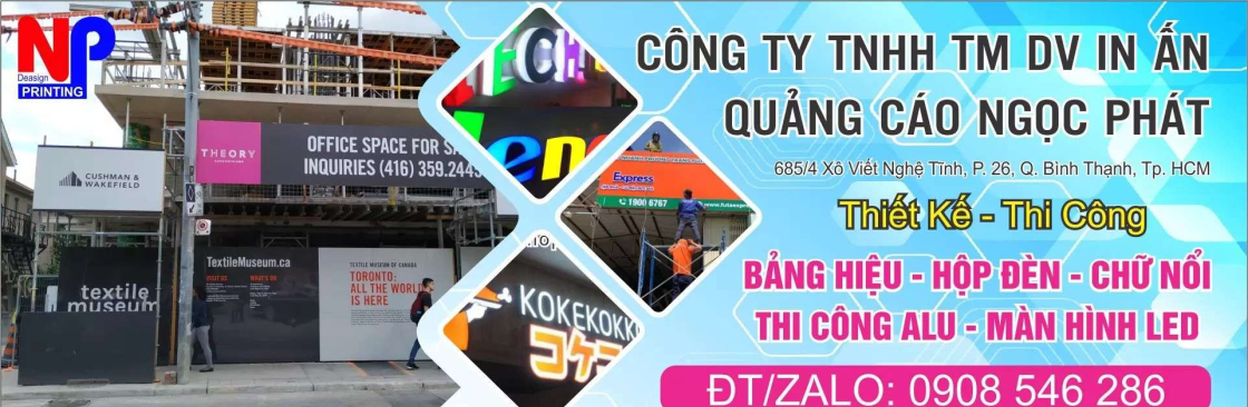 Công ty TNHH TMDV IN ẤN QUẢNG CÁO NGỌC PHÁT Cover Image